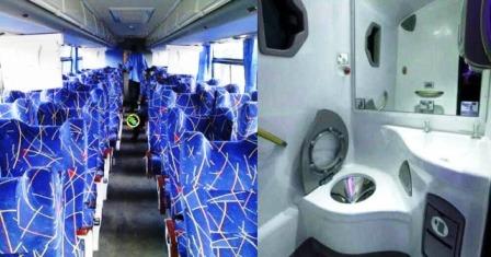 Kidia One Interior Bus With Toilets