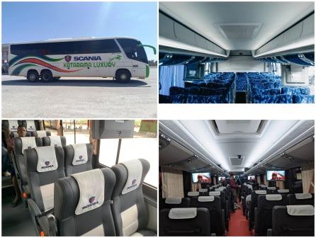 Katarama Luxury Bus Interior Views